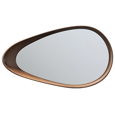  Urban Charm Irregular Mirror 3D model image 1 