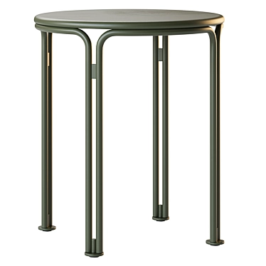 Modern Side Table, Scandinavian Design 3D model image 1 