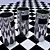 Sleek Chrome Cremation Urn 3D model small image 1