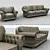 Classic Comfort Sofa 3D model small image 1