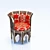 Syrian Style Arabic Chair 3D model small image 1