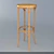 Elegant Bar Stool BST-9739/80 3D model small image 1