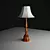 Sleek Minimalist Floor Lamp 3D model small image 1