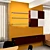 Glowing Wall Mount Furniture 3D model small image 1