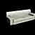 Elegant Max9 Divan 3D model small image 1