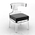 Crystal Clear Textured Chair 3D model small image 1