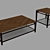 Contemporary Smania Tables 3D model small image 1