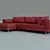 Modern Nikoletti4 Sofa 3D model small image 1