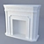 Simple Classic Fireplace 3D model small image 1