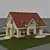 "Apricot Dreams" Cottage 3D model small image 1