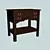 Henley Bedside Table, Elegant and Functional 3D model small image 1