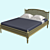 Elegant Josephine Bed by Roche-Bobois 3D model small image 1