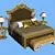 Cozy Dream Bed 3D model small image 1