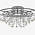 Translucent Texture Chandelier 3D model small image 1