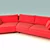Angled Sofa: Stylish and Functional 3D model small image 1