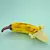 Ripe Banana with Textures 3D model small image 1