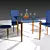 Elegant Table Set 3D model small image 1