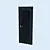 Romagnoli Door: 700x2100 with Handle 3D model small image 1