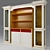 Elegant Display Cabinet 3D model small image 1