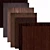 15 Textured Wenge Finishes 3D model small image 1