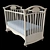 Cozy Dream: Kids' Bed 3D model small image 1