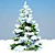 Snowy Herringbone Christmas Tree 3D model small image 1