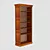 Grange Wooden Book Shelves 3D model small image 1