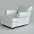 Profi Comfort Chair 3D model small image 1