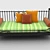 Modern and Stylish Ikea Bed 3D model small image 1