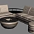 Olimpic Large Room Sofa 3D model small image 1