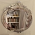 Elegant Oval Venetian Mirror 3D model small image 1