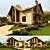 360 Prestige Cottage: Perfect Retreat for Discerning Buyers 3D model small image 1