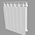 Sleek Textureless Radiator 3D model small image 1