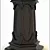 Artistic Wooden Pedestal 3D model small image 1