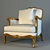 Luxury Christopher Guy Chair 3D model small image 1