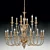 Elegant deMajo Chandelier: Classic or Contemporary 3D model small image 1