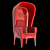 ErgoComfy Chair 3D model small image 1