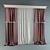 Elegance in NeBo Curtains 3D model small image 1