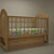 Dreamy Sleep Crib 3D model small image 1