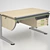 German-made Adjustable Height Children's Table - Moll 3D model small image 1