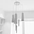 Title: Italian Design Cromostilo Chandelier 3D model small image 1