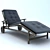 Cozy Retreat Lounger 3D model small image 1