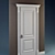 Sleek vRay Door 3D model small image 1