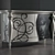 Graffiti Chic Chest of Drawers 3D model small image 1