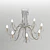 Elegant Classic Chandelier 3D model small image 1