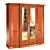 Elegant Venus Wardrobe 3D model small image 1