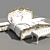 Exquisite Rocco-Co Bed 3D model small image 1