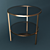 Baker Round Accent Table 3D model small image 1