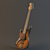 Left-handed Fender Jazz Bass: Fine-crafted with precise detailing 3D model small image 1