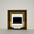 Elegant Floor TV Frame 3D model small image 1